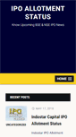 Mobile Screenshot of ipostatus.in